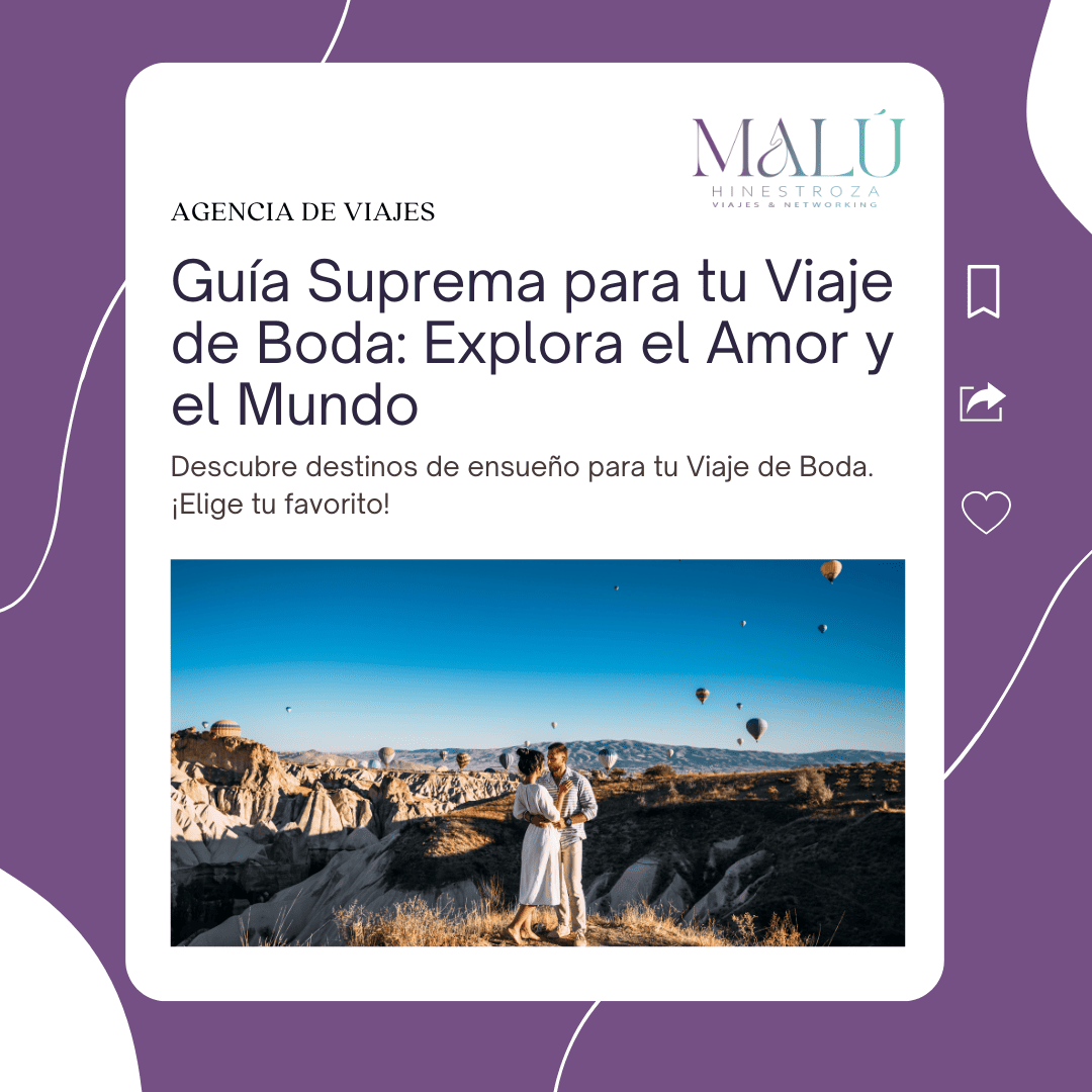 Guía Suprema para tu Viaje de Boda Explora el Amor y el Mundo