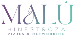 Logo Malu Hinestroza -Viajes y Networking